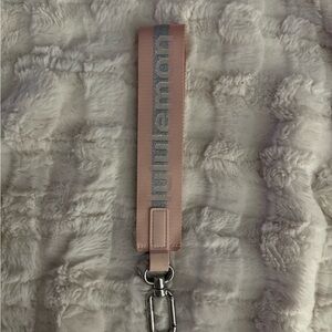 Lululemon Pink Key Chain